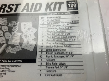 Orion Safety Products 8128 Traveler First Aid Kit, 128-Pieces: Bandages Pads Etc