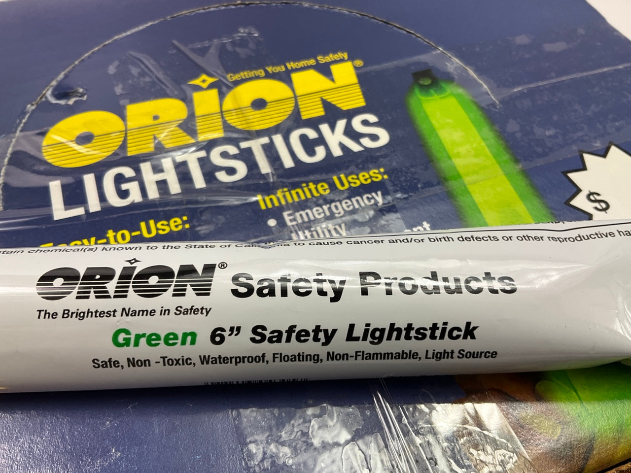 Orion 902 Lightstick Displaye, 96 Pieces Of 6'' Light Sticks, Light Up To 12 Hour