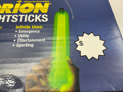 Orion 902 Lightstick Displaye, 96 Pieces Of 6'' Light Sticks, Light Up To 12 Hour