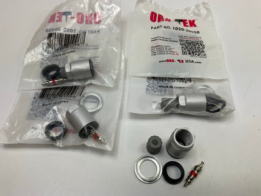 (4) Oro-tek 1050-20030 TPMS Tire Pressure Monitor Sensor Service Kit