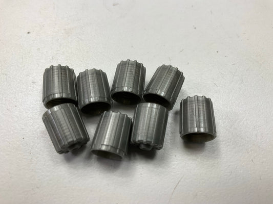 Oro-tek 1050-5000 Gray Valve Stem Caps - 96 PACK