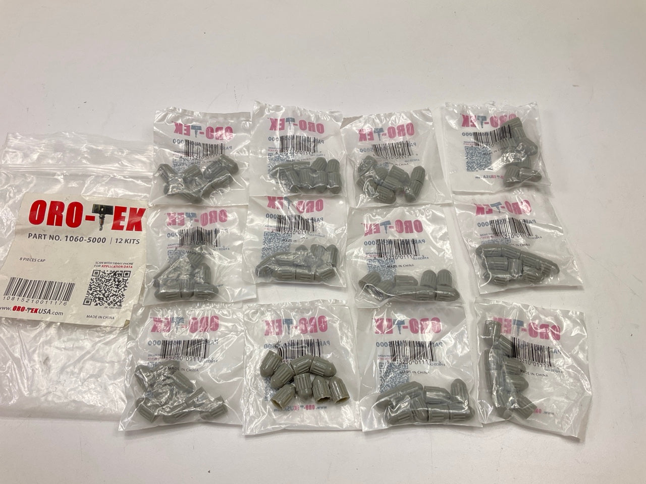 Oro-tek 1060-5000 Valve Stem Caps - 96 PACK
