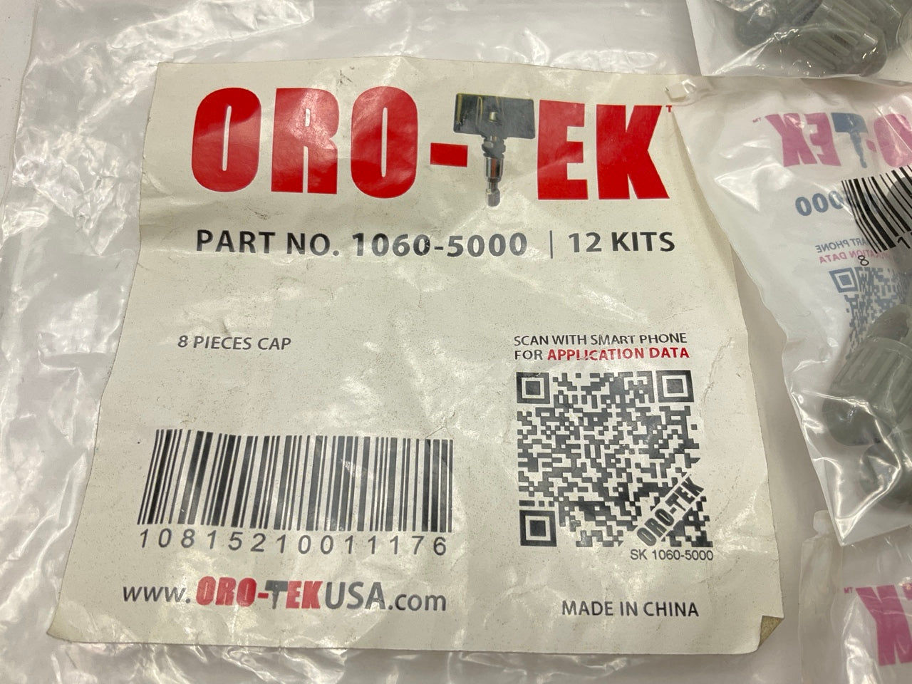 Oro-tek 1060-5000 Valve Stem Caps - 96 PACK
