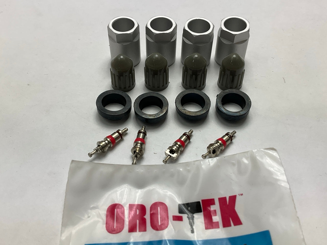 (4) Oro-tek 1070-20004 TPMS Tire Pressure Monitor Sensor Service Kit