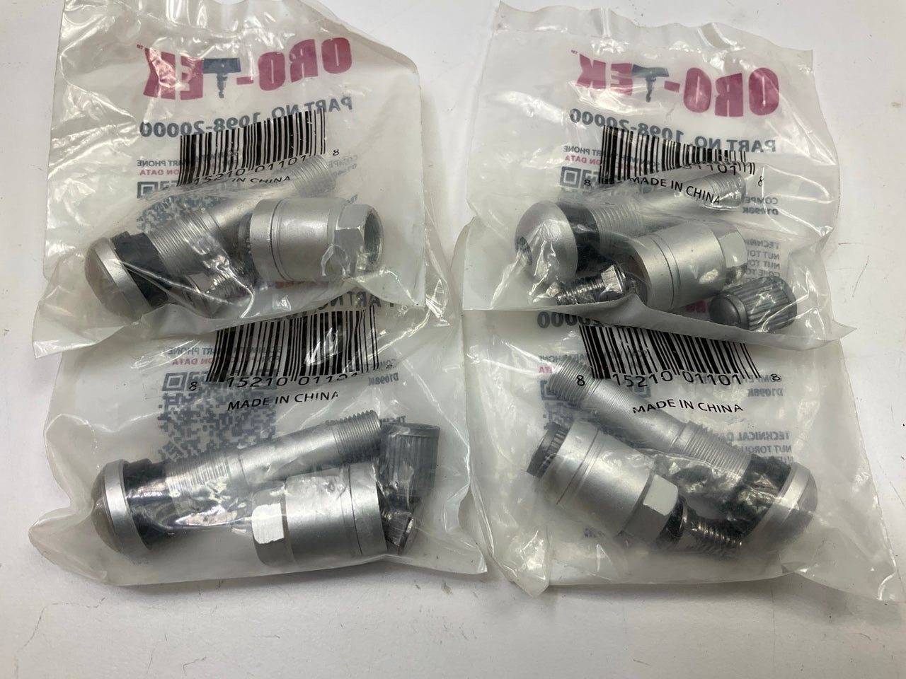 (4) Oro-tek 1098-20000 TPMS Tire Pressure Monitor Sensor Service Kit