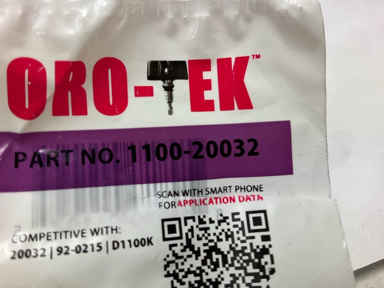 (4) Oro-tek 1100-20032 TPMS Tire Pressure Monitor Sensor Service Kit