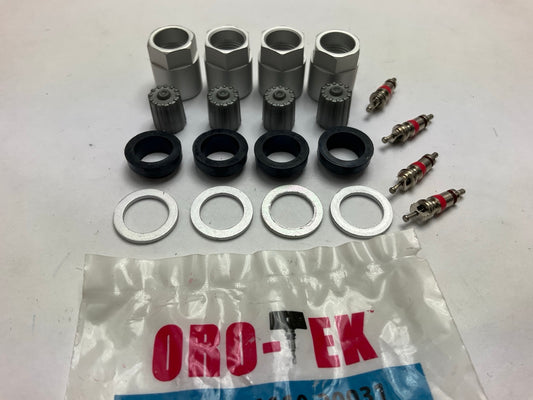 (4) Oro-tek 1110-20031 TPMS Tire Pressure Monitor Sensor Service Kit