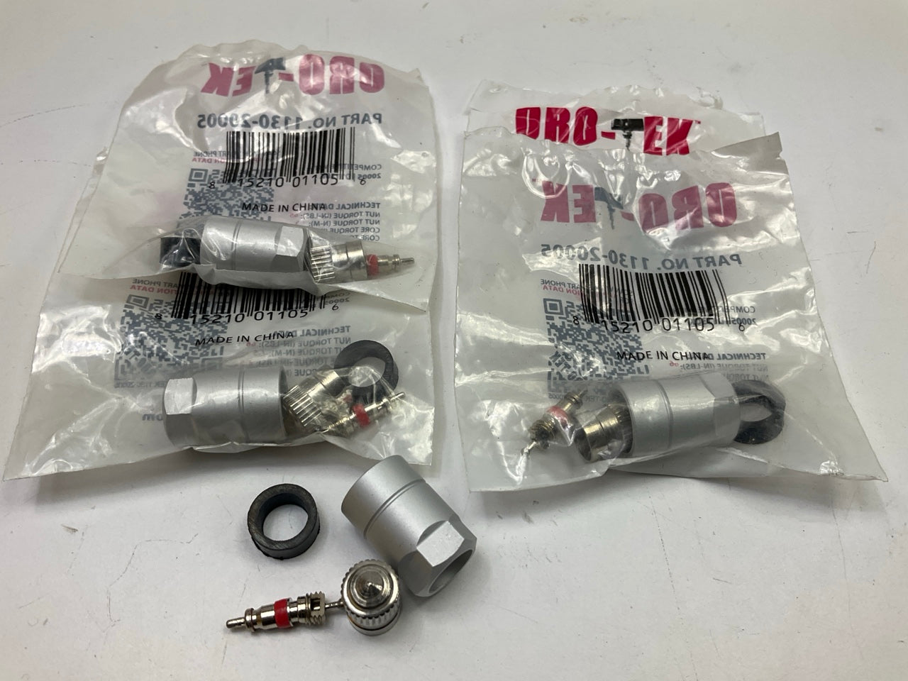 (4) Oro-tek 1130-20005 TPMS Tire Pressure Monitor Sensor Service Kit