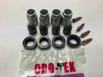 (4) Oro-tek 2020-20015 TPMS Tire Pressure Monitor Sensor Service Kit