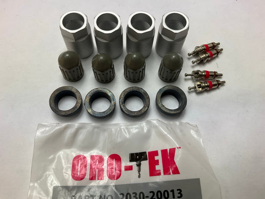 (4) Oro-tek 2030-20013 TPMS Tire Pressure Monitor Sensor Service Kit