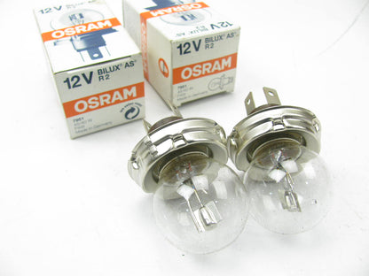 (2) Vintage Osram 7951 Headlight Light Bulbs 45W 12V