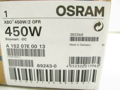 NEW Replacement Bulb Light OSRAM XBO 450W/2 OFR 450W - 69243 Osram