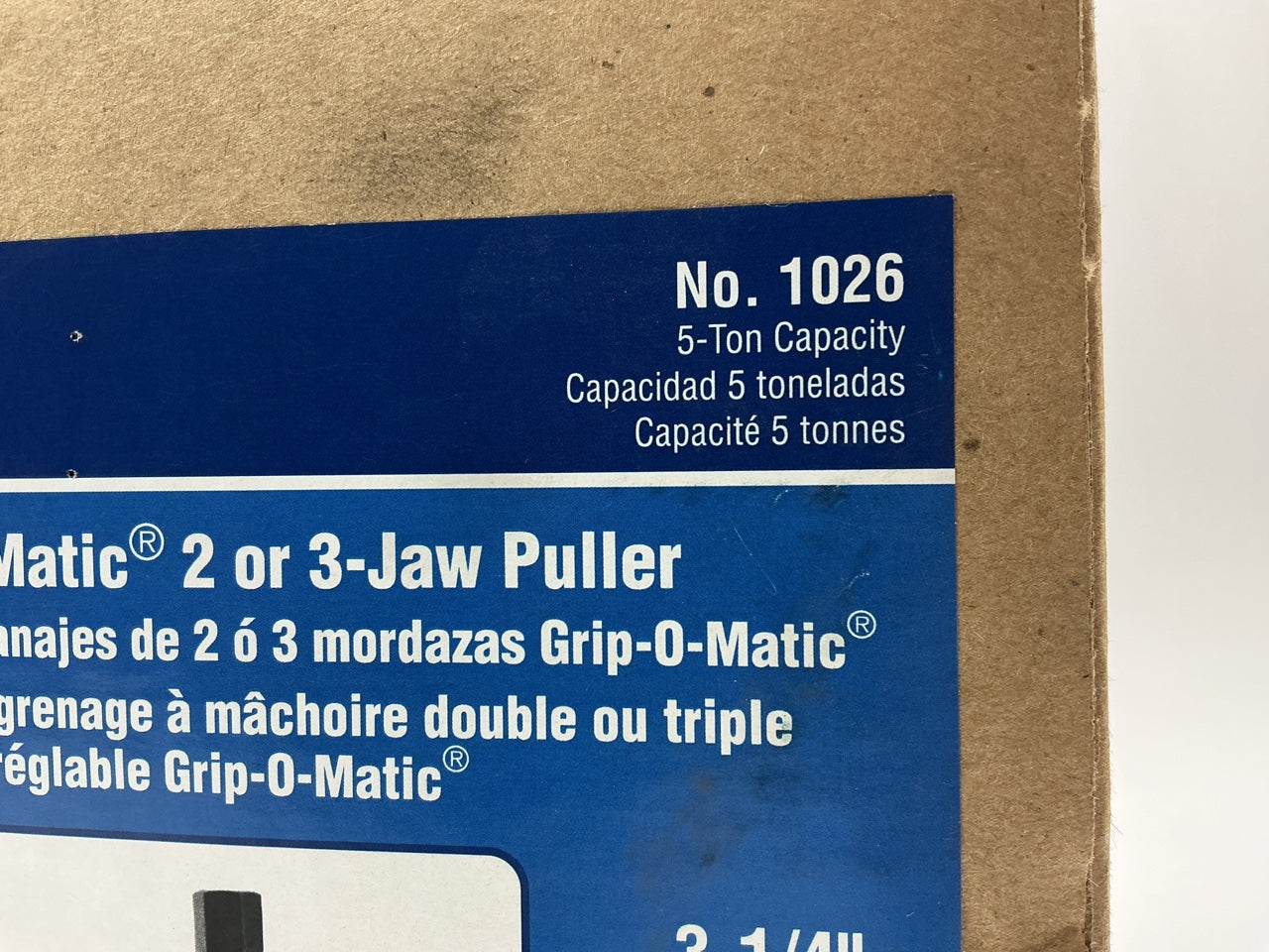 OTC 1026 Grip-O-Matic Puller 5-ton Capacity, 2- Or 3-jaw
