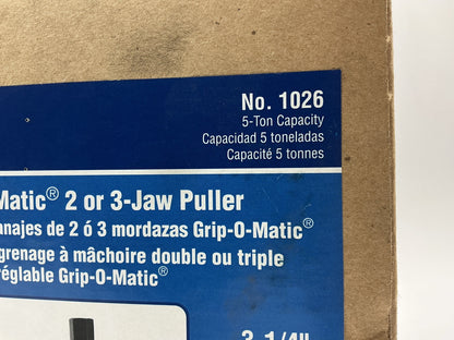 OTC 1026 Grip-O-Matic Puller 5-ton Capacity, 2- Or 3-jaw