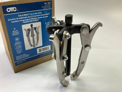 OTC 1027 5-Ton Reversible Jaw 'Grip-O-Matic' Puller, Long 2/3 Jaw, Mechanical