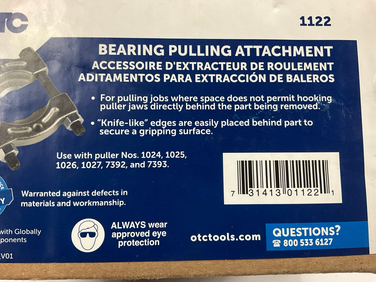 OTC Tools 1122 Bearing Splitter Separator Puller Tool 2'' Spread