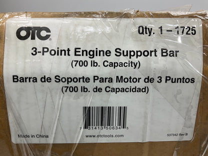 OTC Tools 1725 Three Point Engine Support Bar