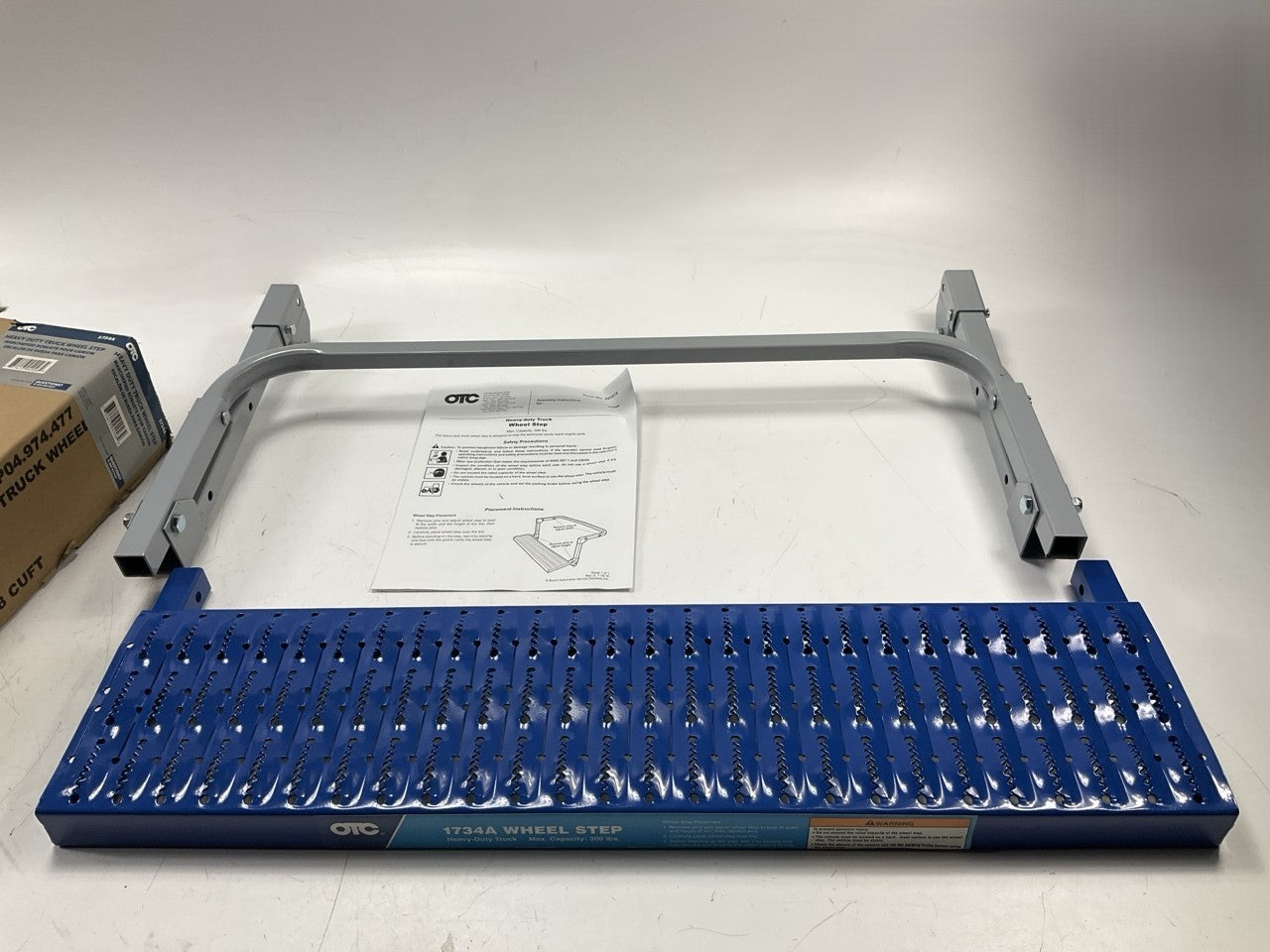 OTC Tools 1734A Heavy-Duty Truck Extra Wide Wheel Step