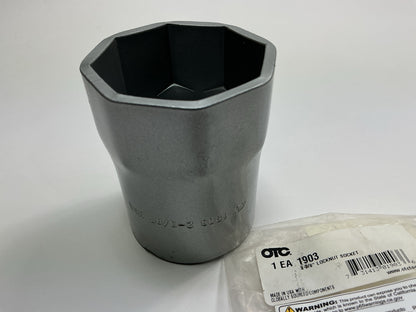 OTC 1903 Wheel Axle Bearing Locknut Socket - 8 Point, 2-3/8'' Opening Size