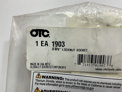 OTC 1903 Wheel Axle Bearing Locknut Socket - 8 Point, 2-3/8'' Opening Size