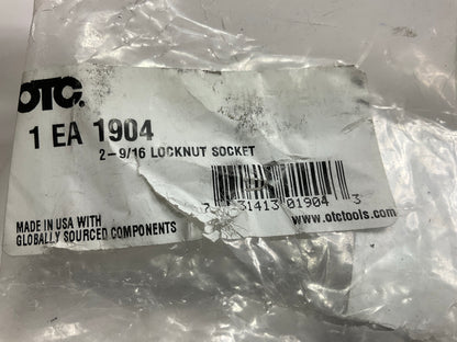 OTC 1904 Wheel Bearing Locknut Socket - 6 Point, 2-9/16'', Dana Truck Axle