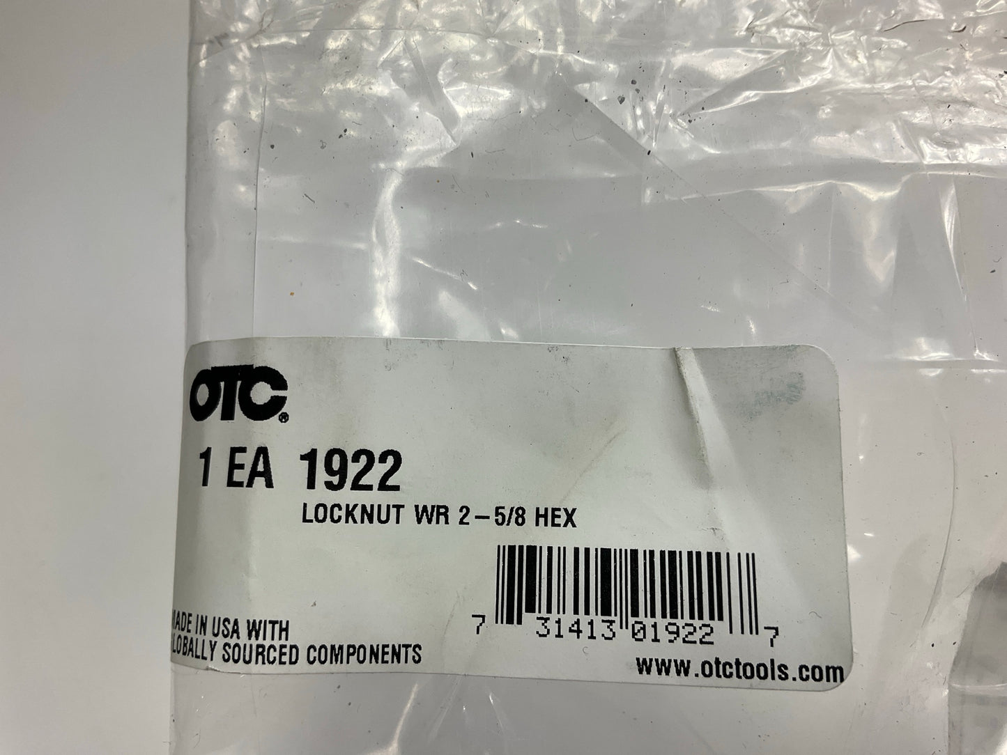 OTC 1922 2-5/8'' 6 Point Wheel Bearing Axle Locknut Socket 3/4'' Drive