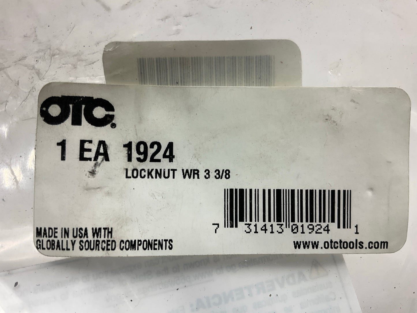 OTC 1924 3/4'' Drive 8-point 3-3/8'' Locknut Socket