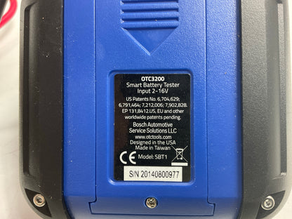 OTC Tools 3200 Smart Battery Tester Tool