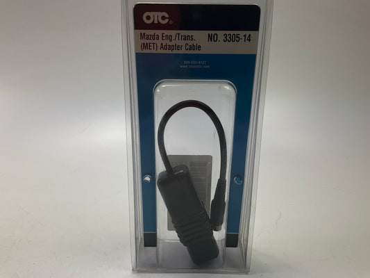 OTC MET MAZDA Cable Adapter 3305-14 Enhanced 4000e Monitor Scanner Scan Tool