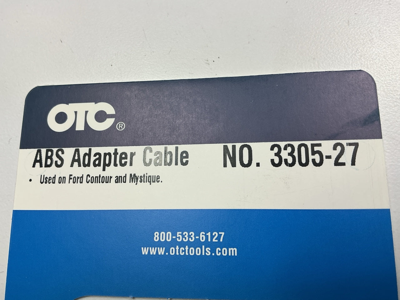 OTC 3305-27 Ford ABS Adapter Cable For Genisys Determinator Contour, Mystique