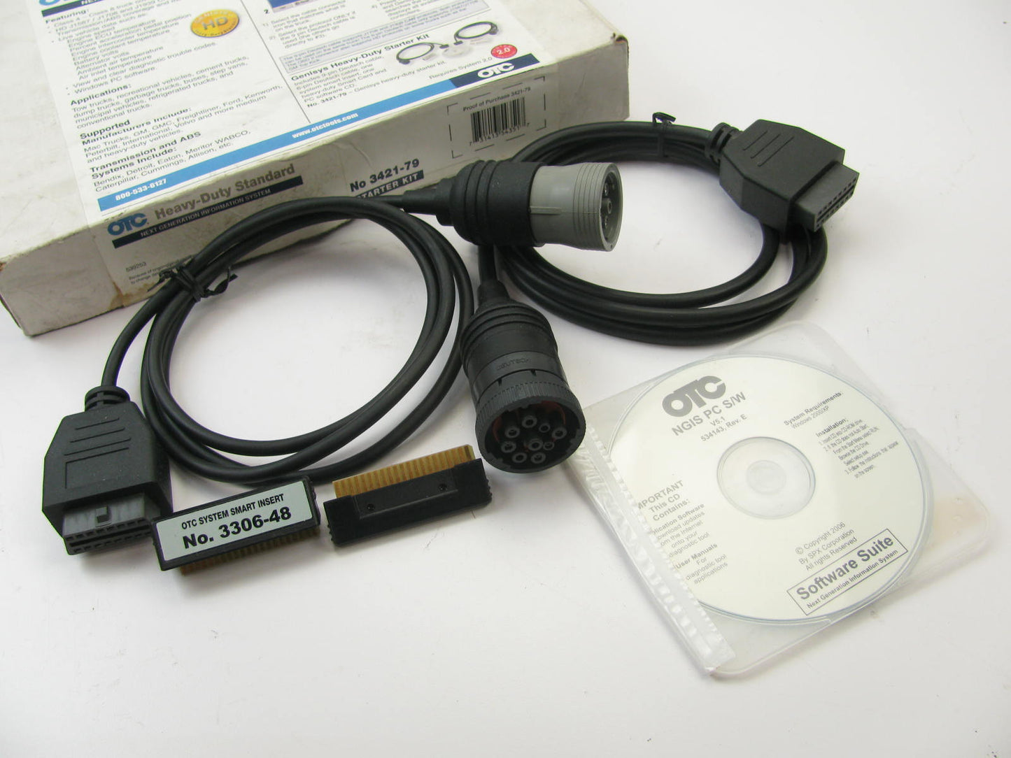 OTC 3421-79 Genisys Scanner Heavy Duty Truck Standard Starter Kit