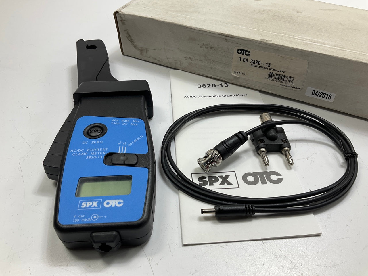 SPX OTC 3820-13 Low-Range Amp Probe Clamp Meter
