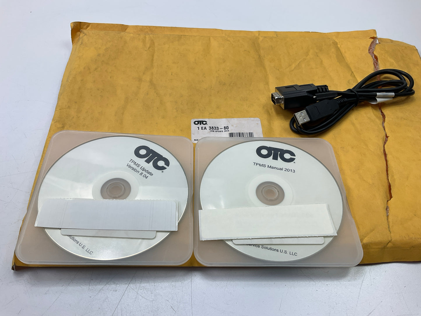 OTC 3833-80 Tire Pressure Monitor Software Update Kit, 2013