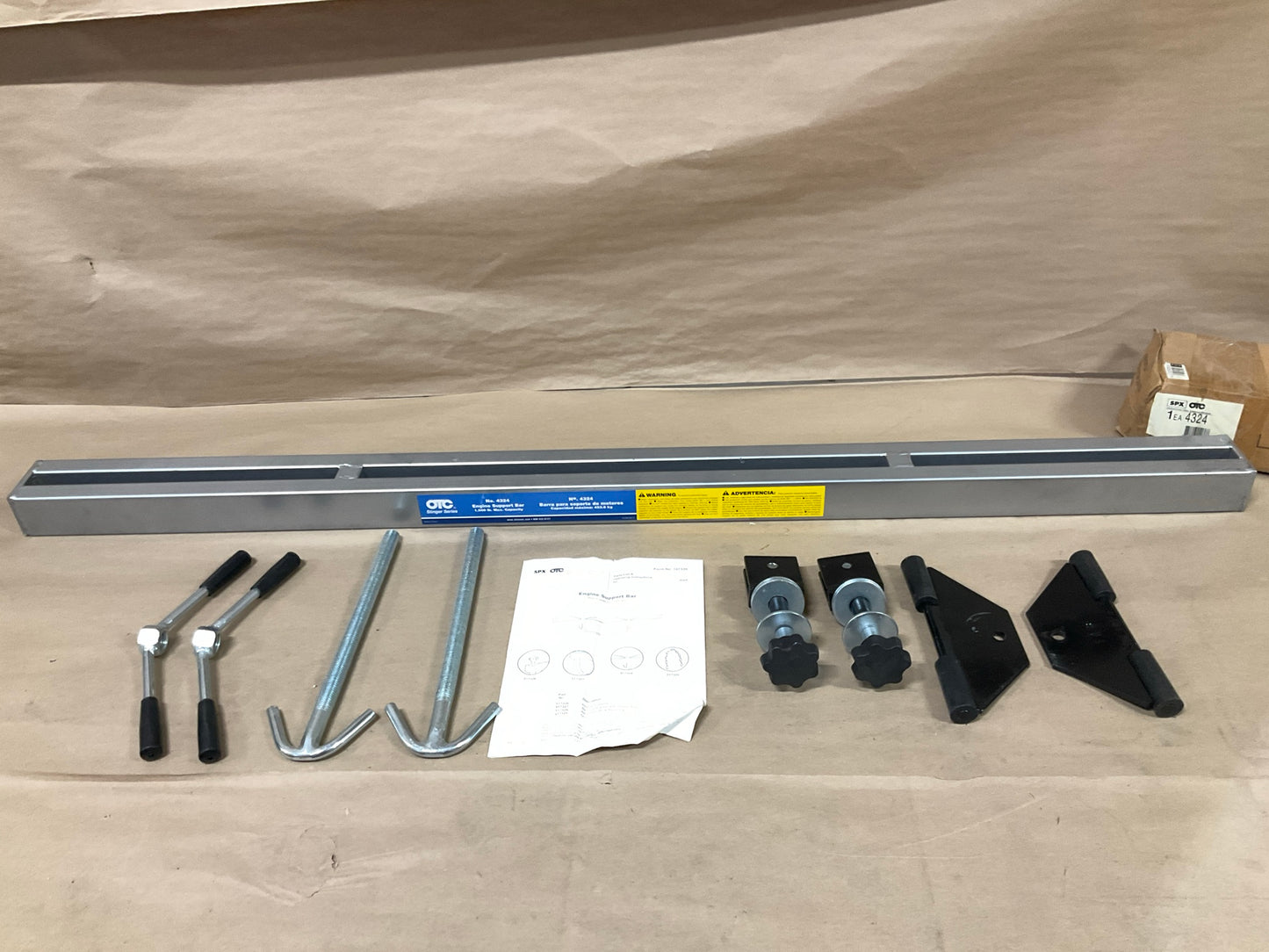 Missing Both Chains - OTC 4324 Stinger 1100 Lbs Capacity Engine Support Bar