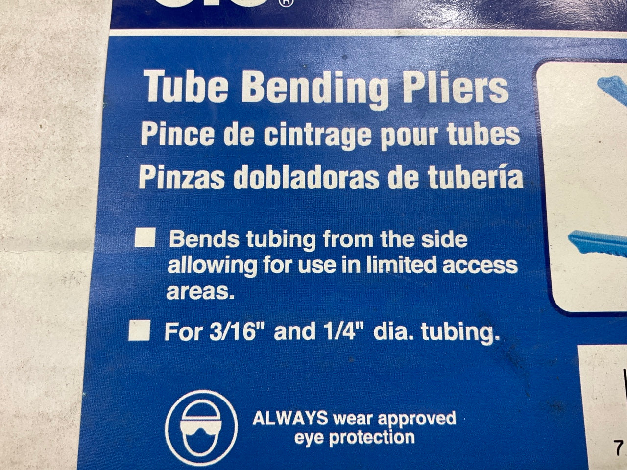 OTC 4401 Tube Bending Pliers 3/16'' & 1/4''