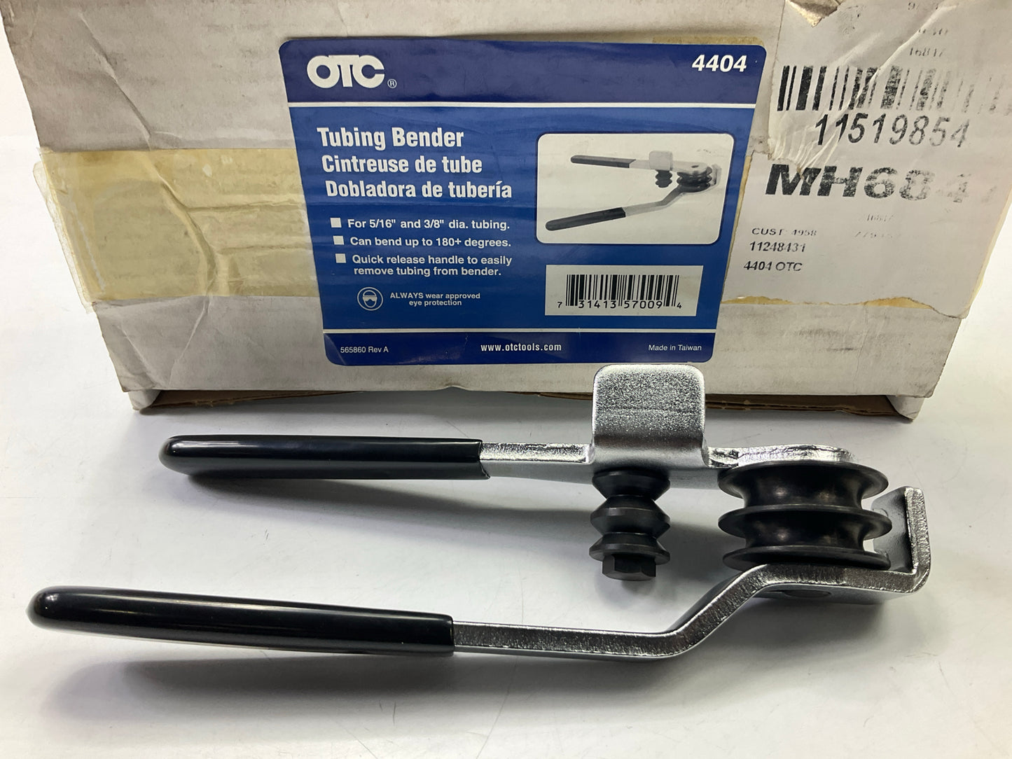 OTC 4404 Tubing Bender For 5/16'' And 3/8'' Diameter Tube