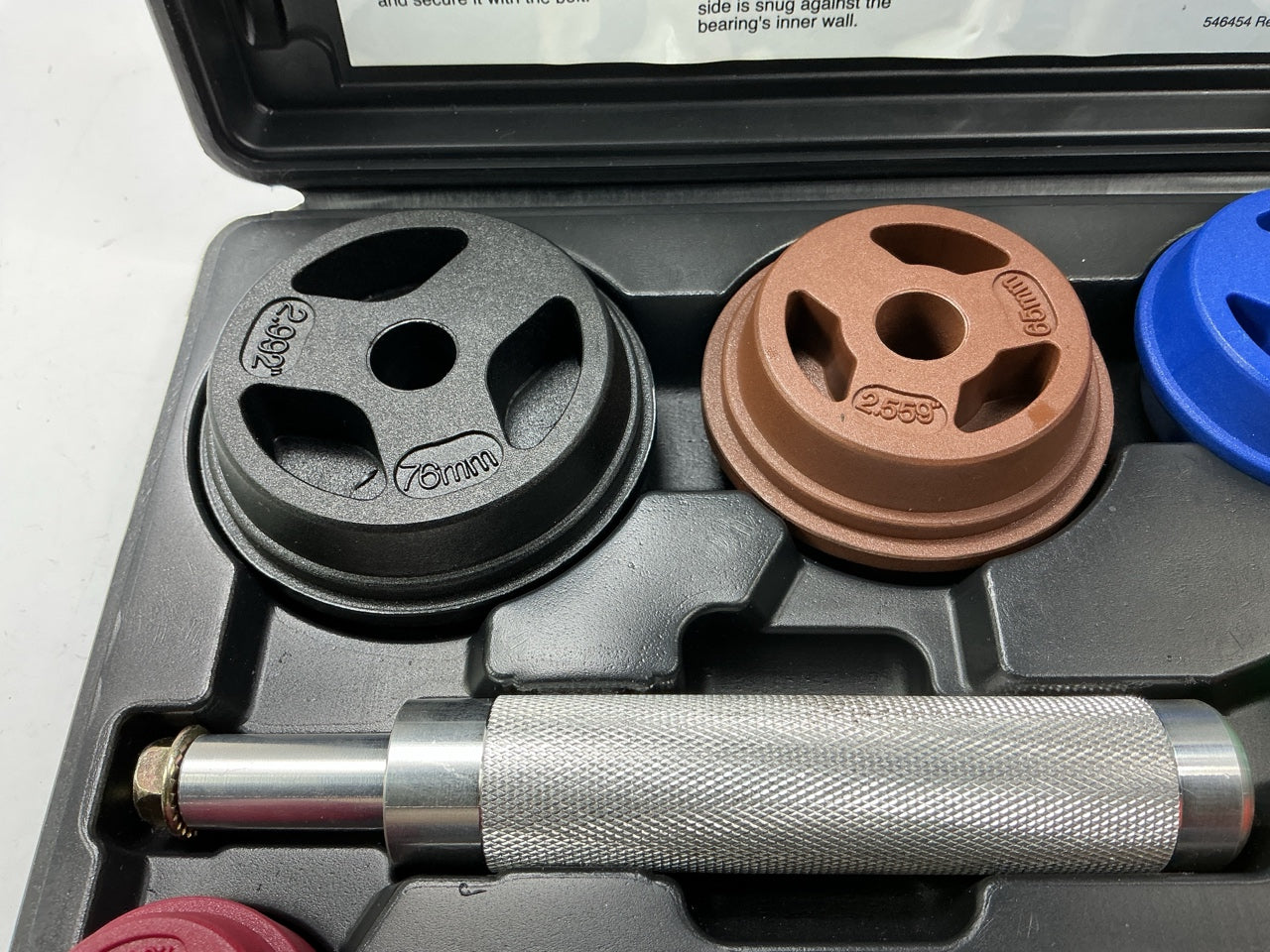 OTC 4408 8 Piece Bearing Race And Seal Driver Took Kit Set