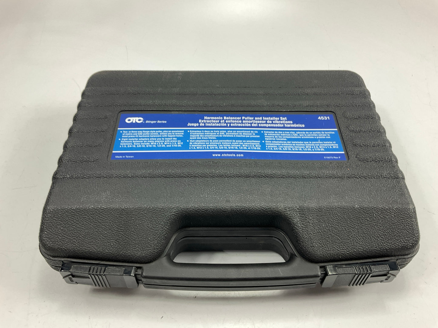 MISSING ONE WASHER - OTC 4531 Harmonic Balancer Puller And Installer Tool Set