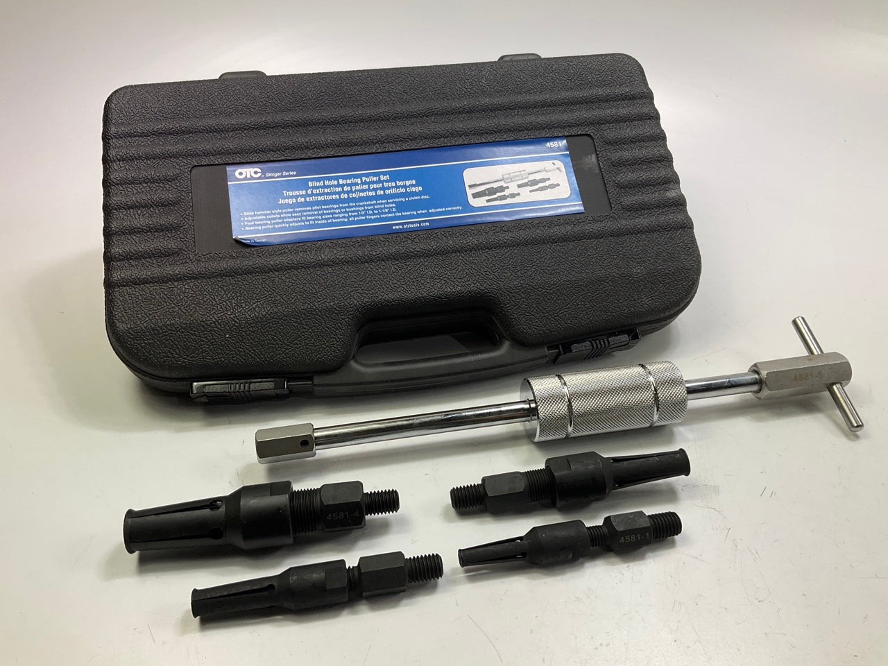 OTC 4581 Slide Hammer And Blind Hole Bearing Puller Set