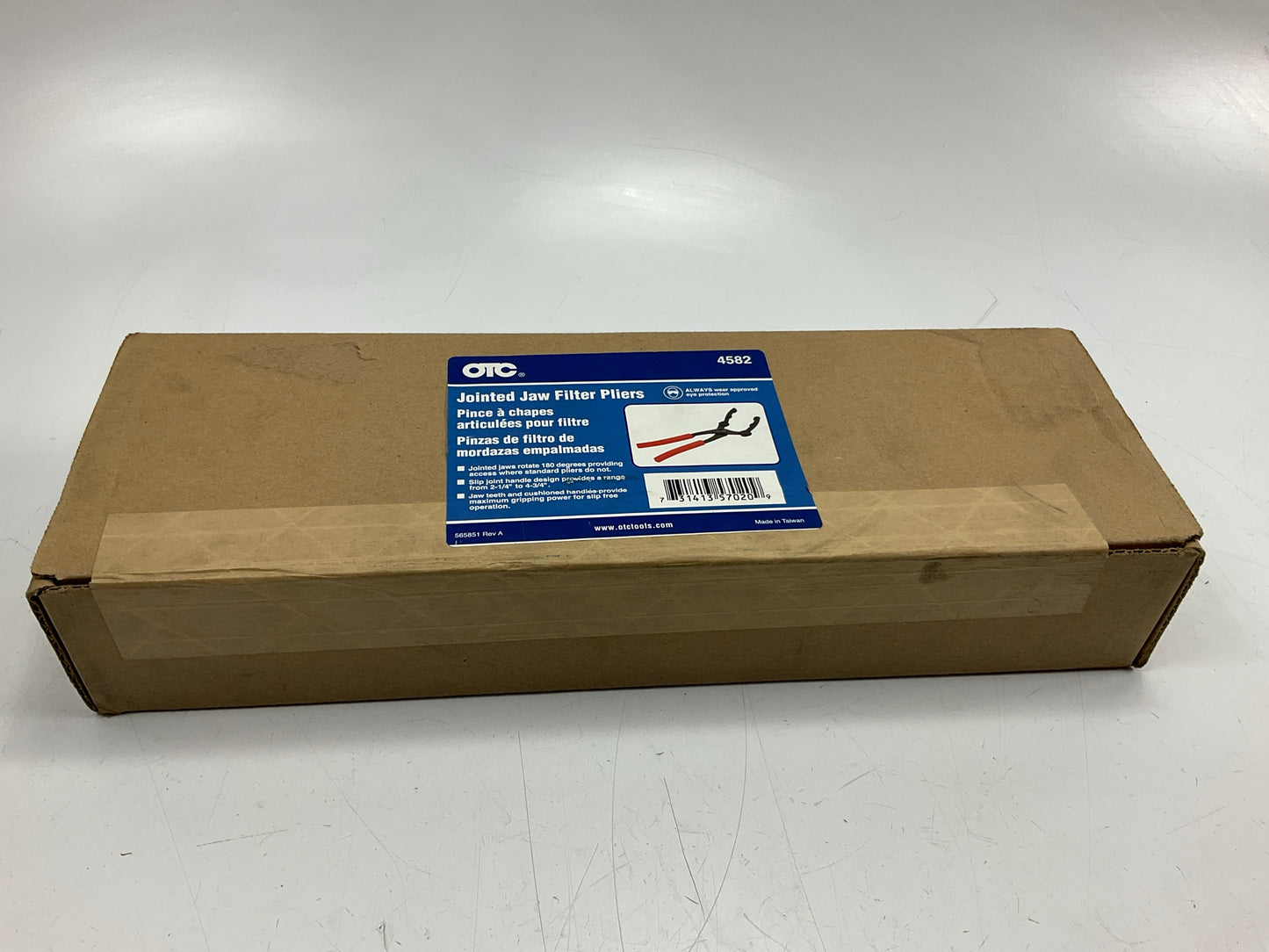 OTC 4582 Jointed Jaw Standard Filter Pliers  2-1/4'' To 4 -3/4''