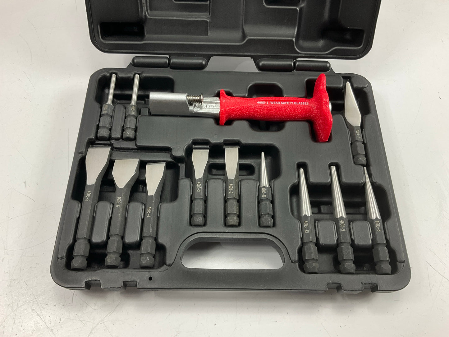 OTC 4605 Quick Change Punch And Chisel Set - 13 Piece