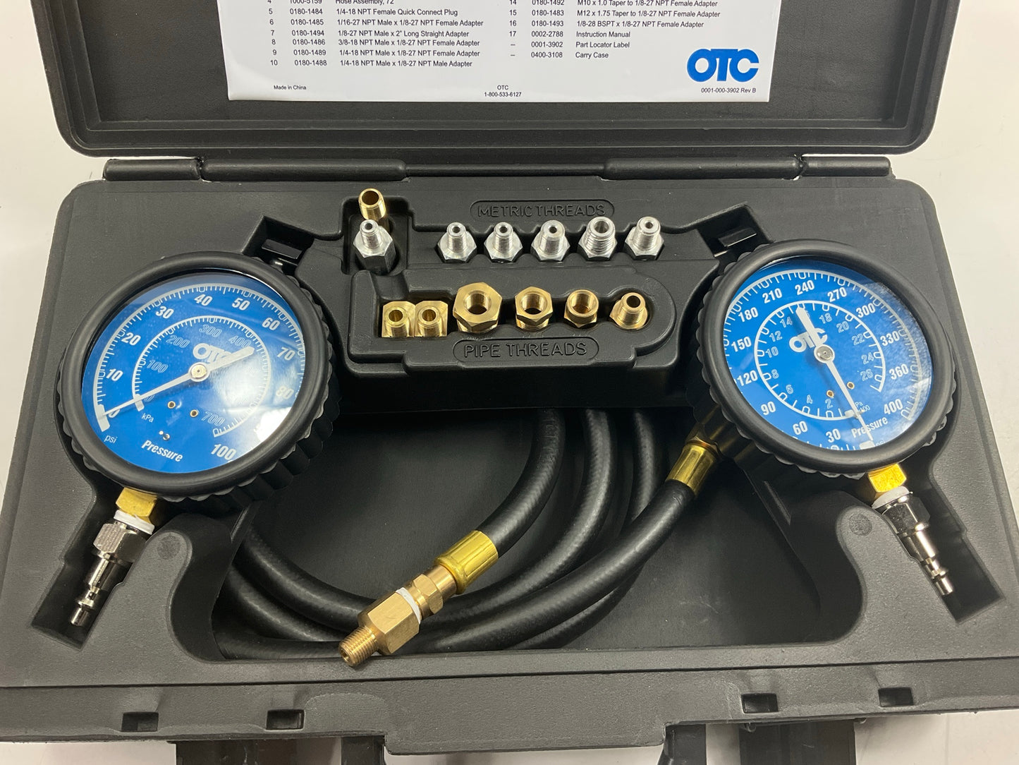 OTC 5610 Transmission And Engine Oil Pressure Test Kit