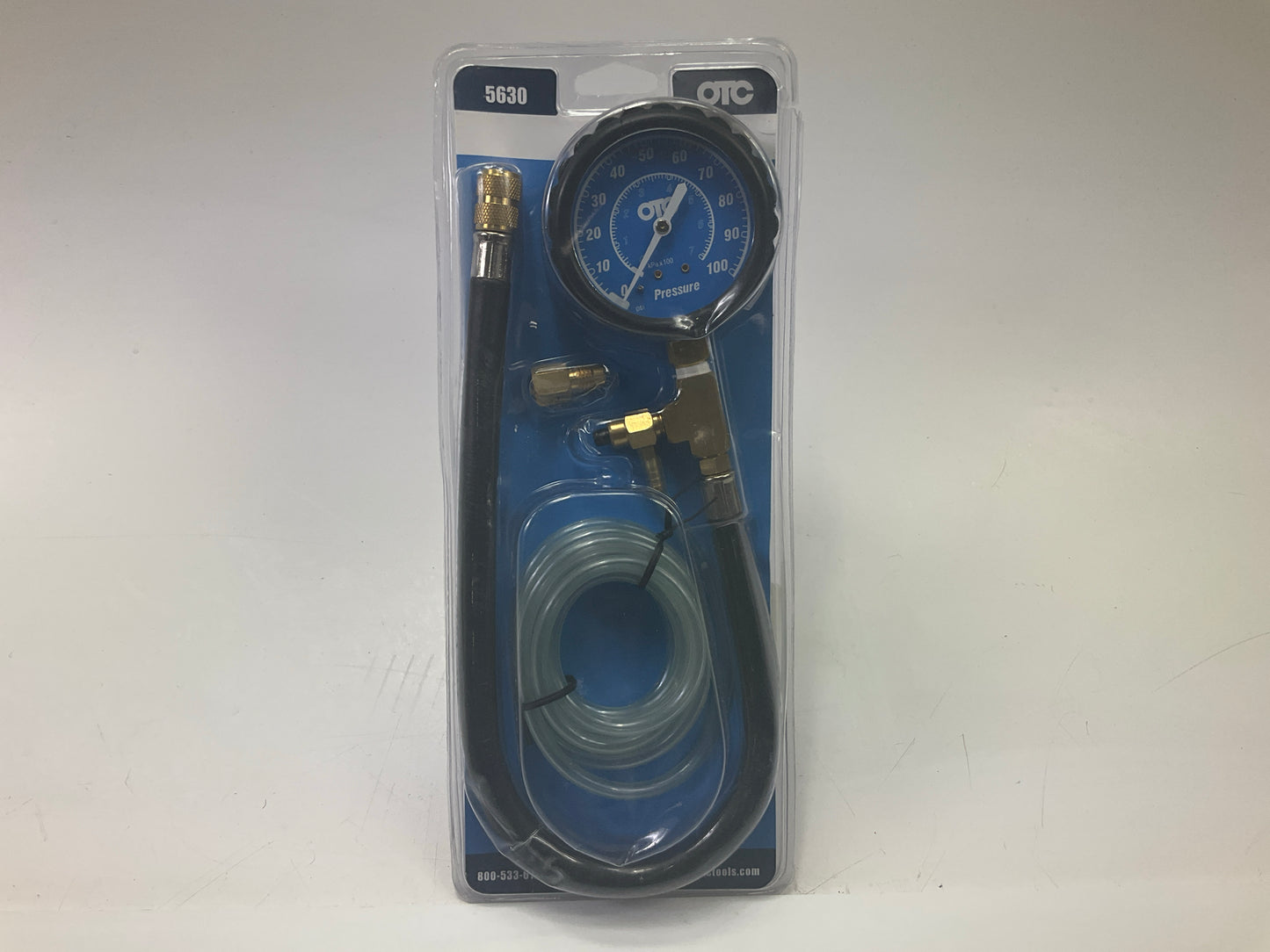 OTC 5630 Fuel Pressure Test Tool Kit, 0-100 Psi, 0-700 Kpa