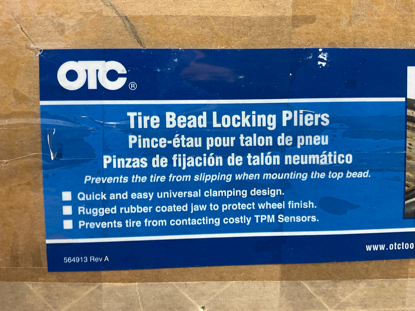 OTC 5731 Tire Bead Locking Pliers Tool