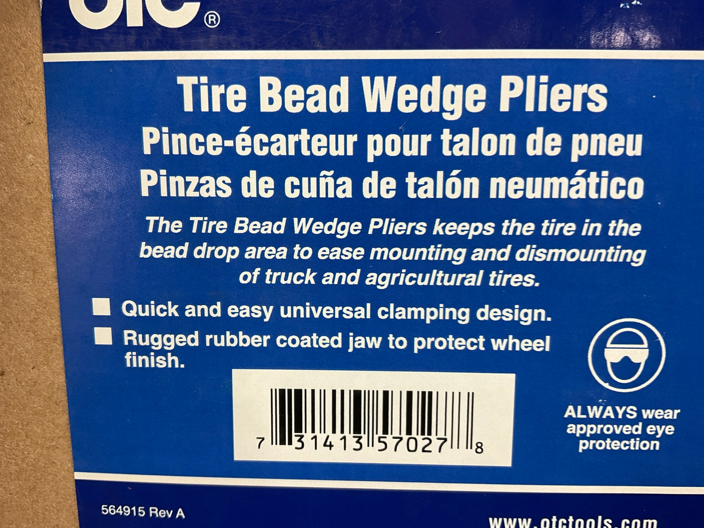 OTC 5733 Locking Tire Bead Wedge Pliers
