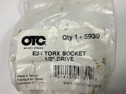 OTC 5939 1/2 Inch Drive E24 External Torx Socket