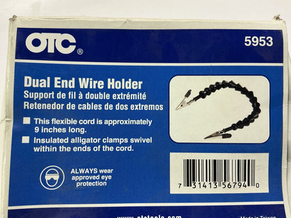 OTC 5953 Dual End Wire Holder - Precision Flexible Clamp For Soldering Wires