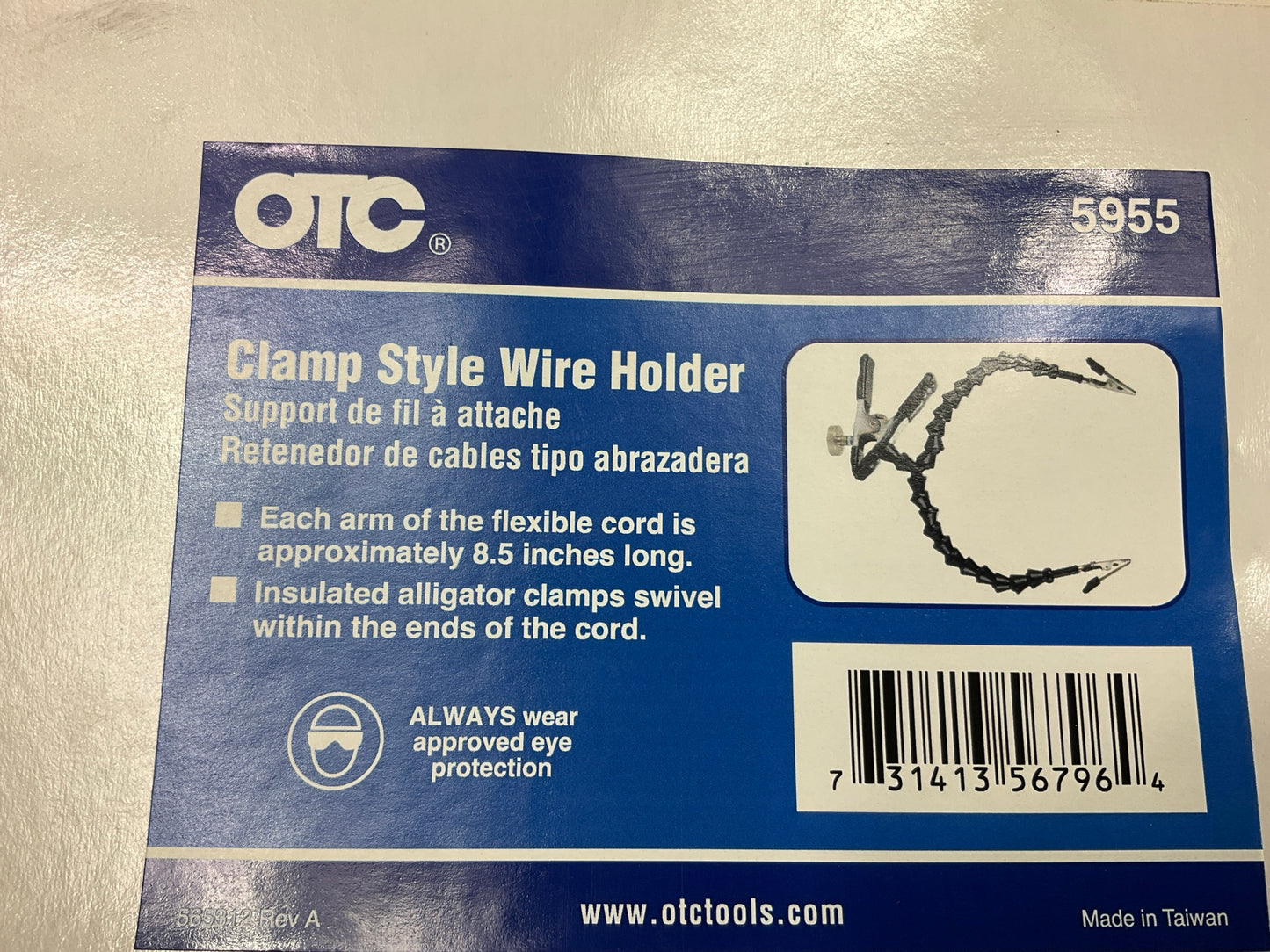 OTC 5955 Magnetic Clamp Wire Holder Tool - Soldering Brazing Electronics Repair