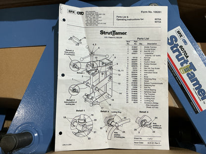 OTC 6070A Strut Tamer Tool - Safely Compress The Largest Strut Springs
