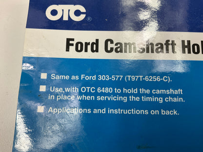 Missing (2) Bolts OTC 6481 Camshaft Cam Holding Tool - 1997 - 2002 Ford 4.0L V6